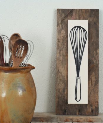 Whisk wall hanging